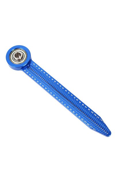 Choice Blue Woodworking Drawing Compass Circular Drawing Tool Hole Ruler High Precision Woodworking Scribe