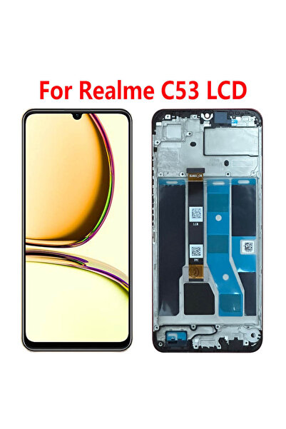 Choice أسود مع إطار 6.74 بوصة IPS لشاشة LCD C53 تعمل باللمس مجموعة مستشعر رقم...