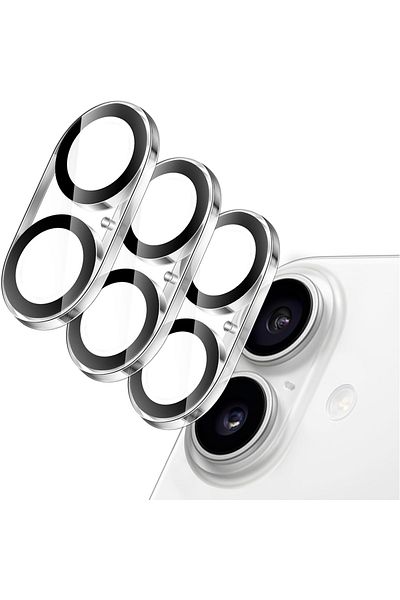 Choice For Iphone 16 3pcs Camera Lens Protector Cover For Iphone 16 Pro Max 15 Plus 14 13 Mini 12 16plus Te