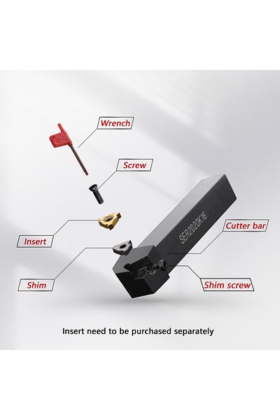 Intlshaft Ser2020k16 No Insert Ser1010h11 Ser1212h16/11 Ser1616h16/11 Ser2020k Ser2525m External Thread Turnin