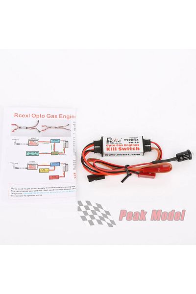 Choice Rcexl Opto Gas Engines Remote Kill Switch  V2.0 for RC Model Gasoline Airplane