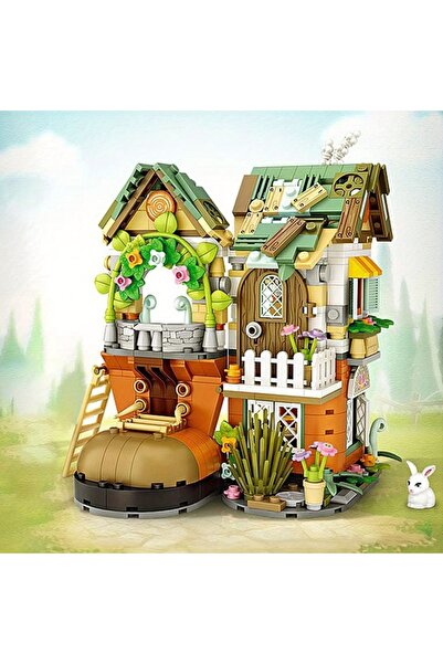 Choice بيت القزم، هندسة معمارية عالمية، كوخ القزم، بيت الأحذية، سلم الحديقة، ...