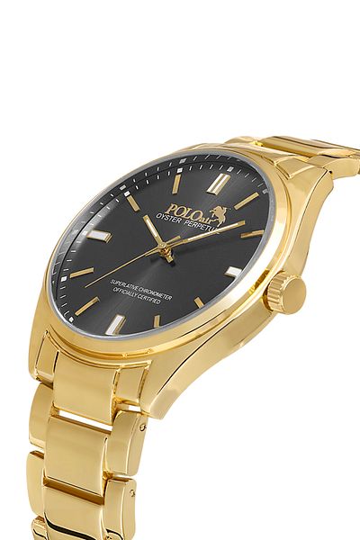Polo Air Classic Men's Wristwatch Gold PL-0833E3x