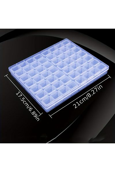 Choice 56 28/56 Grids Diamond Painting Storage Box Beads Organizers Diamond Nail Art Crafts Container Diam