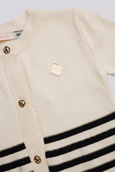 GB Baby Bg Store Baby Girl Ecru Cardigan