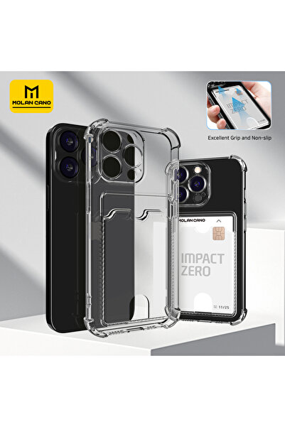 Choice جراب هاتف شفاف مع حقيبة بطاقات لهاتف iPhone 13 Mini، لهاتف iPhone 15 1...