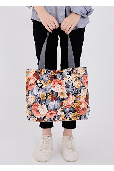 Pure Touch |   Women's Bag |   Canvas |   Large Size |   Lined |   Snap Faste...