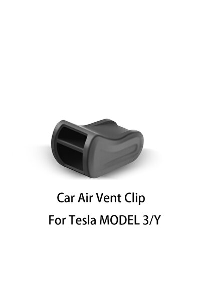 Choice مشبك معطر هواء أسود لمخرج الهواء لجميع موديلات Tesla 3/Y، حامل محول مع...