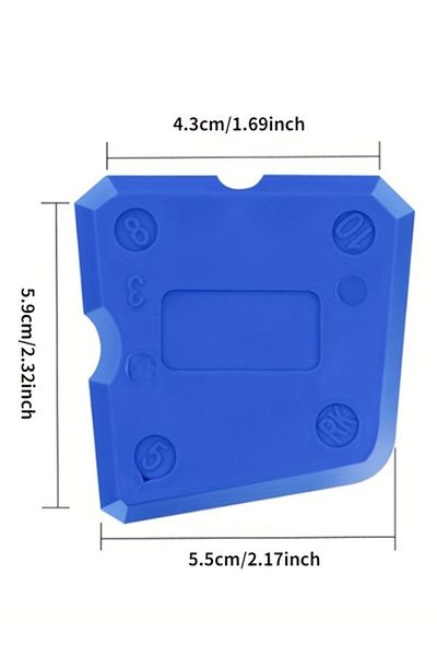 Choice 4pcs Silicone Glass Cement Scraper Sealant Grout Remover Tool Home Finishing Caulking Tools Home ...