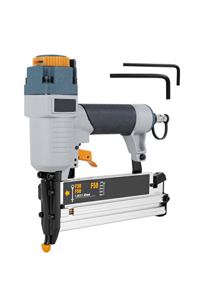 Choice Silver gray Air Nailer Carpenter Pneumatic Nail Tool T50 F50 440K 16Ga/18Ga Air Brads Nailer Nail De