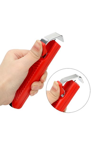 Choice 8-28mm Wire Stripper Stripping Round Cable Insulation Cutter Plier Crimping Tool for Rubber Cable...