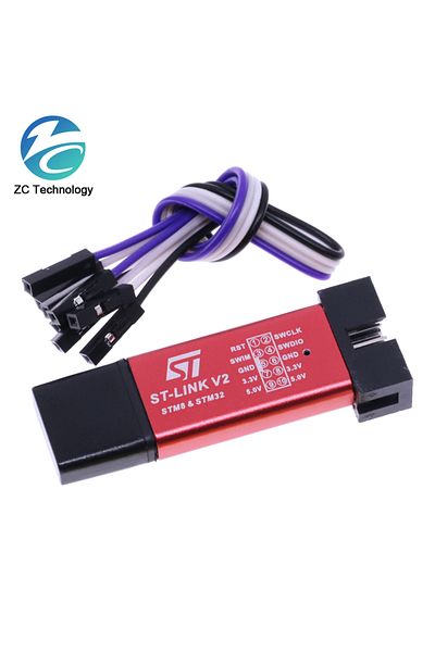Choice ST-Link V2 stlink mini STM8 STM32 ST LINK Simulator Download Programming With Cover