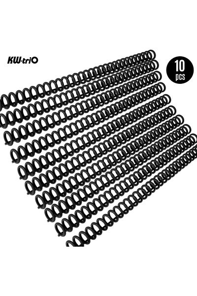 Choice 30-hole Kw-trio 10pcs Plastic 30-hole Loose Leaf Binders Ring Binding Spines Combs 85 Sheets Capacit