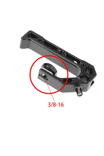 Choice Black Camera Top Handle Hand Grip Handgrip Arri Locating Screw Monitor Mic Rig Cold Shoe For Nikon C