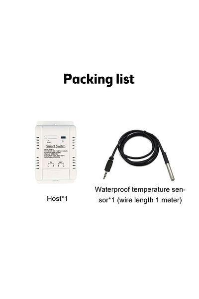 Choice A Tuya Th-16 Smart Wifi Switch 16a/3000w Monitoring Temperature Sensor Rf433 Remote Control Compati.