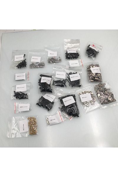 Funssor 3D Printer V2.4 R1/R2 DIY Project Fasteners Screws Nuts Full Kit Voron 2.4 3D Printer Screws Full...