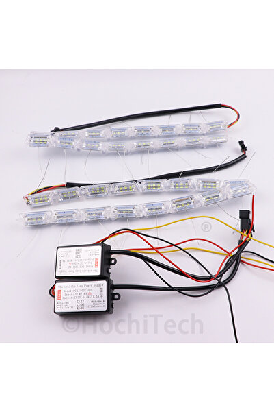 Choice قطعتان - شريط إضاءة LED مرن من الكريستال على شكل دموع الملائكة 50 سم م...
