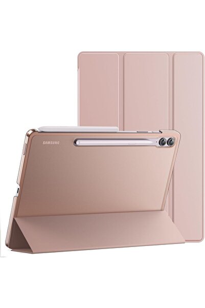 TEKNETSTORE Galaxy Tab S9 Fe/s10 Fe/S10 Lite 10.9 Kılıf Akıllı Smart Uyku Modlu Standlı Arkası Renkli Kapak