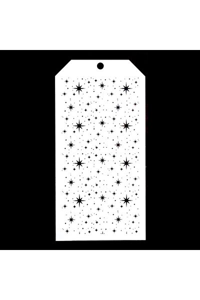 Choice 12 By 24 Cm 12*24 Cm Diy Craft Seamless Star Stencil For Painting Scrapbooking Stamps Album Decorat