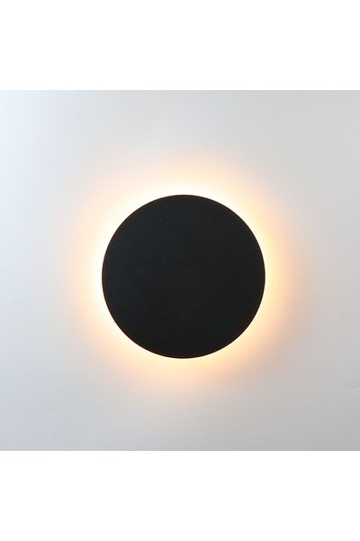 Choice Black Warm White (2700-3500K) Diameter 15cm Indoor Led Wall Lamp Living Room Decoration Wall Light H
