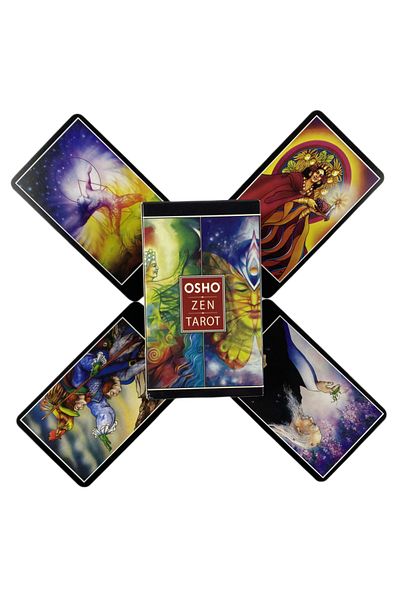 Choice بطاقات Tarot Zen Osho Tt98، مجموعة من 79 بطاقة Oracle English Visions Divination Edition، ألعاب Borad Playing