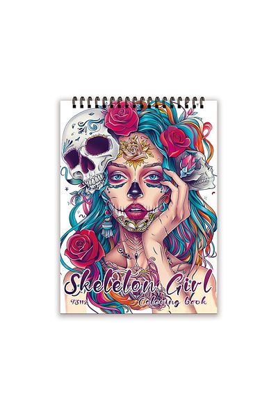 Choice Multi 30 Sheets Adult Spiral Colouring Book, 11.2x 8.3 Inch 100gsm Thick Paper, Perfect For Back To