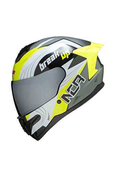 NCR Rapid Aynalı Cam Kapalı Kask (Ece Belgeli)