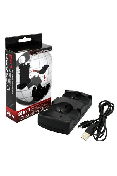 Choice USB Charging Dock For PS3 Controller Powered Charger Station For Double shock 3 Gamepad  Joystick