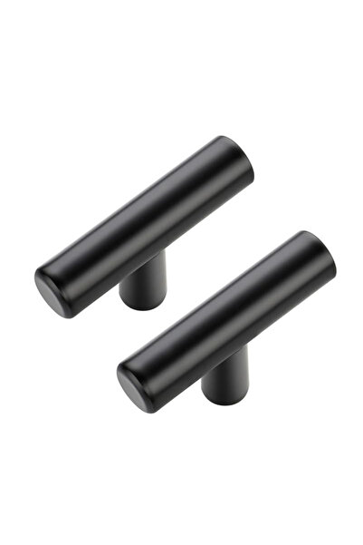 Choice 2 قطعة سوداء 2/4 قطع مقابض سوداء للخزانة والدرج مقابض خزانة الملابس ال...