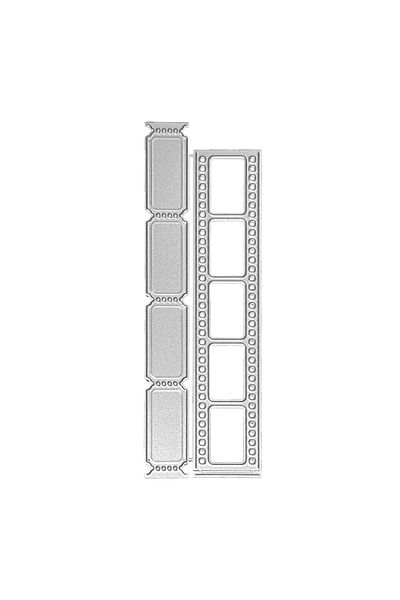 Choice Dc-2419 New Film Strip Metal Cutting Dies Rectangle Die Cuts For Scrapbooking Diy Photo Album Card M