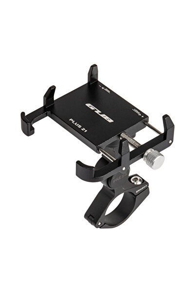 Choice حامل هاتف للدراجات النارية GUB PLUS 21 أسود اللون من سبائك الألومنيوم ...