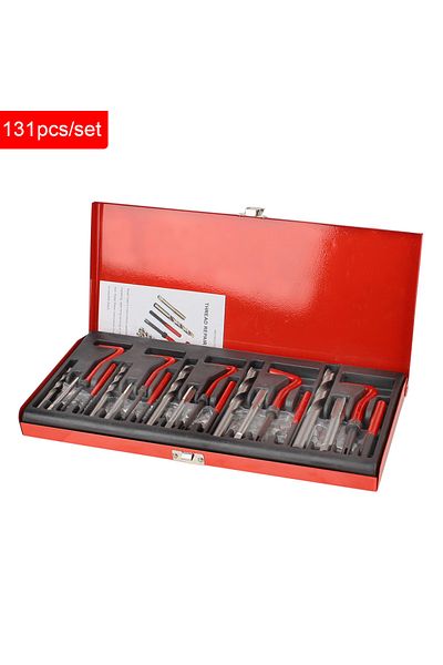Choice 131pcs 88/131pcs Car Repair Tools Screwdriver Screw Bolt Driver Engine Block Restoring M5 M6 M8 M10