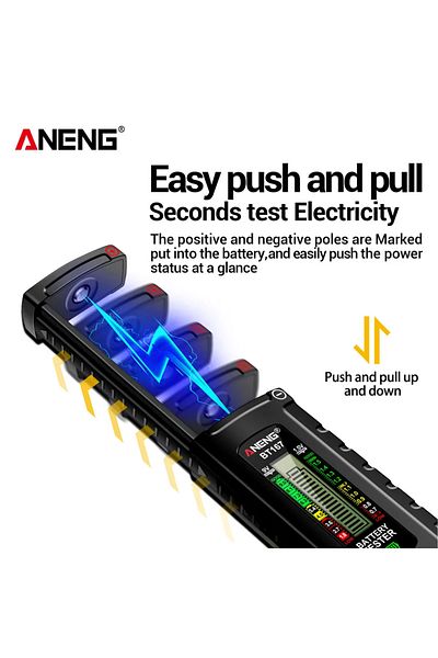 ANENG Bt167 Battery Level Detector Multifunctional Quickly Measure Battery Level Abs Plastic Prec...