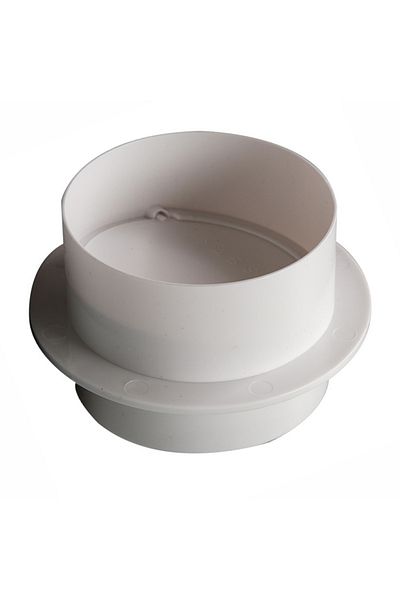 LEENKEA 100mm Ventilation Pipe Round Check Valve Air Duct Control Exhaust Fan Pipe Accessories Kitchen Exhau