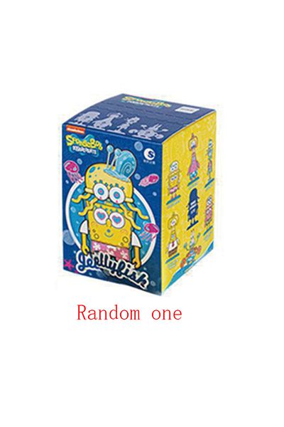 Choice Random One Spongebob Jellyfish Series Blind Box Randomly Gifts Beautiful Doll With A Probability Of
