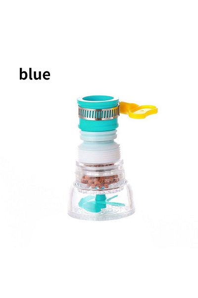 Choice Blue Jjyy Maifan Stone Faucet Water Filter 360 ° Rotating Telescopic Shower Tap Water Filter Kitchen