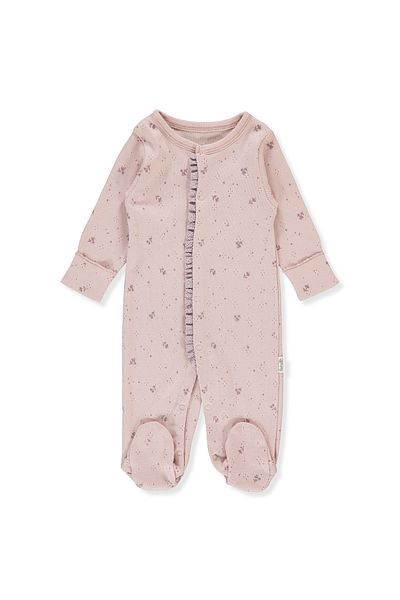 Bebetto Ajurlu - Nature Printed Booties Jumpsuit