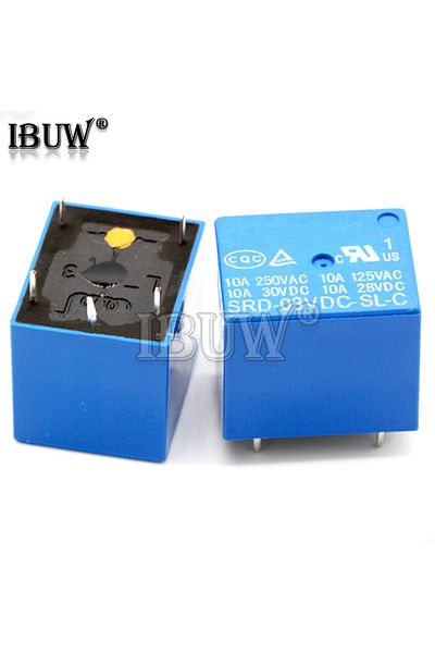 Choice 5v 5pcs Relay Srd-03 05 09 06 24 12vdc-sl-c 5pins 3v 5v 9v 6v 24v 12v High-quality Srd-03vdc-sl-c Sr