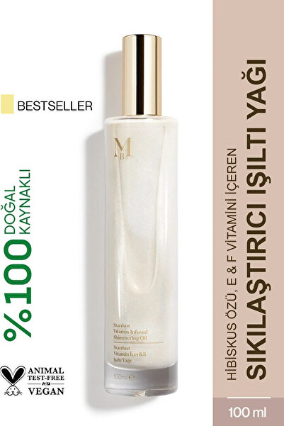 MİSBAHÇE Stardust Vitamin Içerikli Işıltılı Saç Ve Vücut Yağı 100 ml