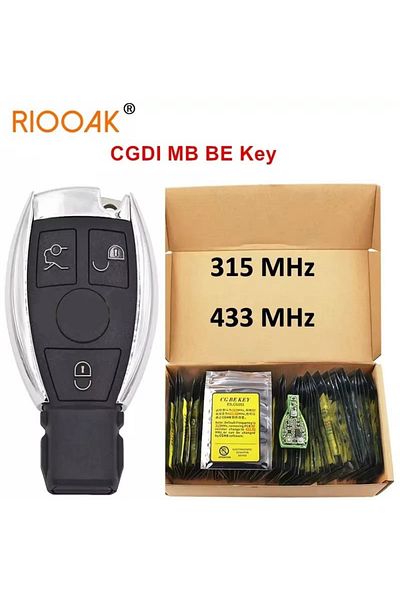 Choice 1pcs Original Cgdi Mb Cg Be Key 315mhz/433mhz For Mercedes Benz Work With Cgdi Mb Programmer Support