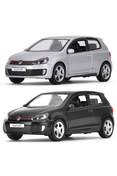 Choice 1:36 Scale VW Golf 6 Alloy Diecast Cars Model Toy High Simulation Metal Body Doors Opened Pull Ba...