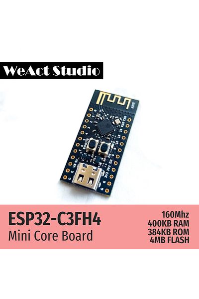 Choice لوحة تطوير WeAct ESP32 ESP-32 ESP32C3 ESP32-C3FH4 وحدة لاسلكية متوافقة مع WiFi وBluetooth...
