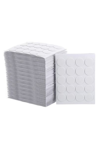 Choice 100pcs 100pcs 20mm Candle Wick Stickers Candle Making Double-sided Round Sticker For Wax Fixed Diy C