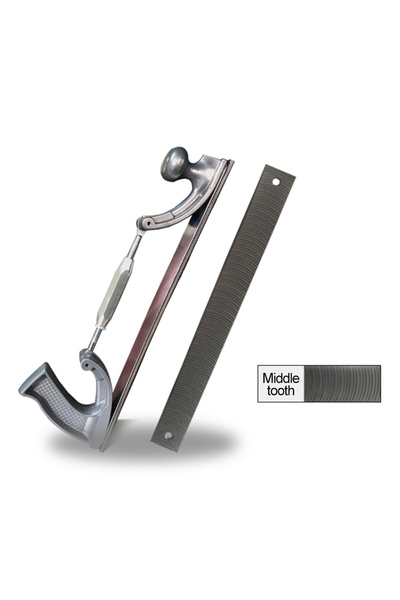 Choice حامل ملف أسنان M مقاس 14 بوصة S/M إطار قابل للتعديل ملفات تلميع هيكل ا...