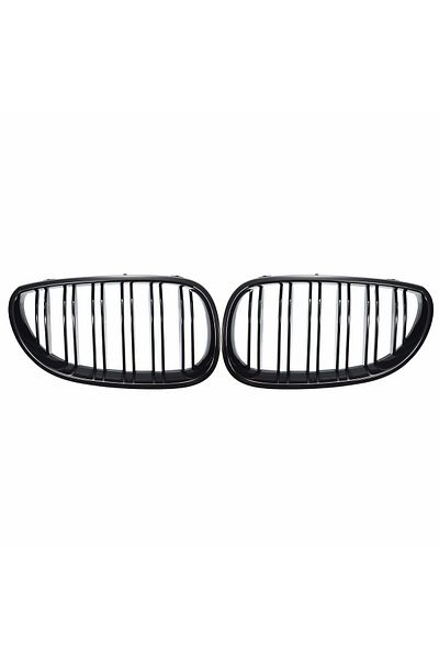 Choice Glossy Black Glossy Black Racing Front Grille For Bmw 5 Series E60 E61 M5 520i 535i 550i 2003-2010 S