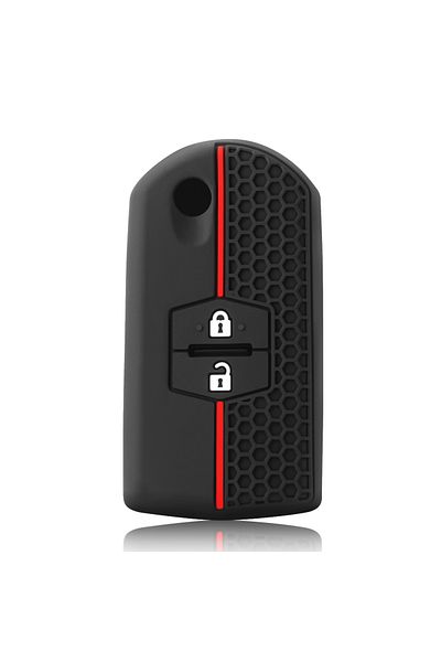Choice 2 Buttons Silicone Car Key Case For Mazda Demio 2 3 5 6 M3 M5 M6 Cx-5 Cx7 Cx9 Rx8 Mx5 Mpv Cover Keyl
