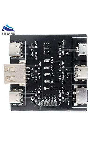 Choice Dt3 Data Cable Detection Board Type-c Micro Usb C Cable Tester Short Circuit On Off Switching Dia...