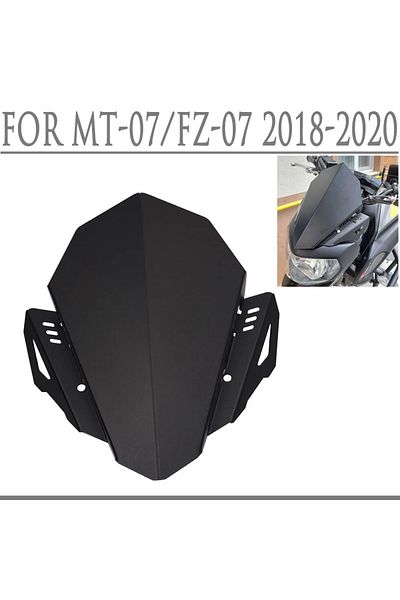 Choice Motorcycle Windshield Windscreen Front Wind Deflector Guard For YAMAHA MT07 FZ07 MT 07 FZ 07 2018...