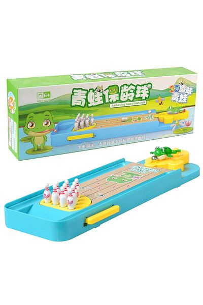Choice 1set Mini Desktop Bowling Game Toy Go Game Funny Table Sports Training Game Board Games Bowling Tabl
