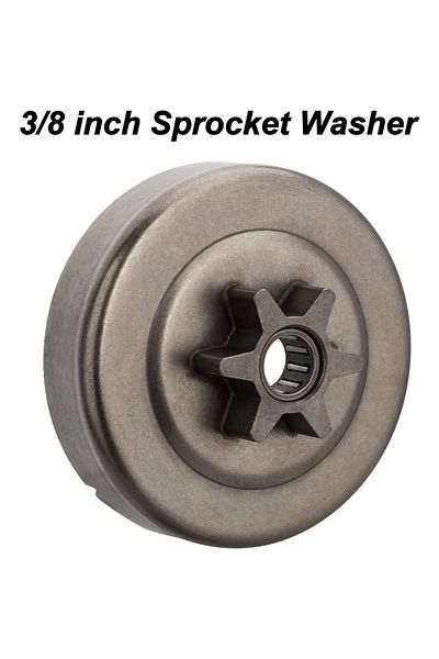 Ninth World 3/8 Pitch 6T Clutch Drum Sprocket Washer E-Clip Kit For STIHL 017 018 021 023 025 MS170 MS180 MS2...